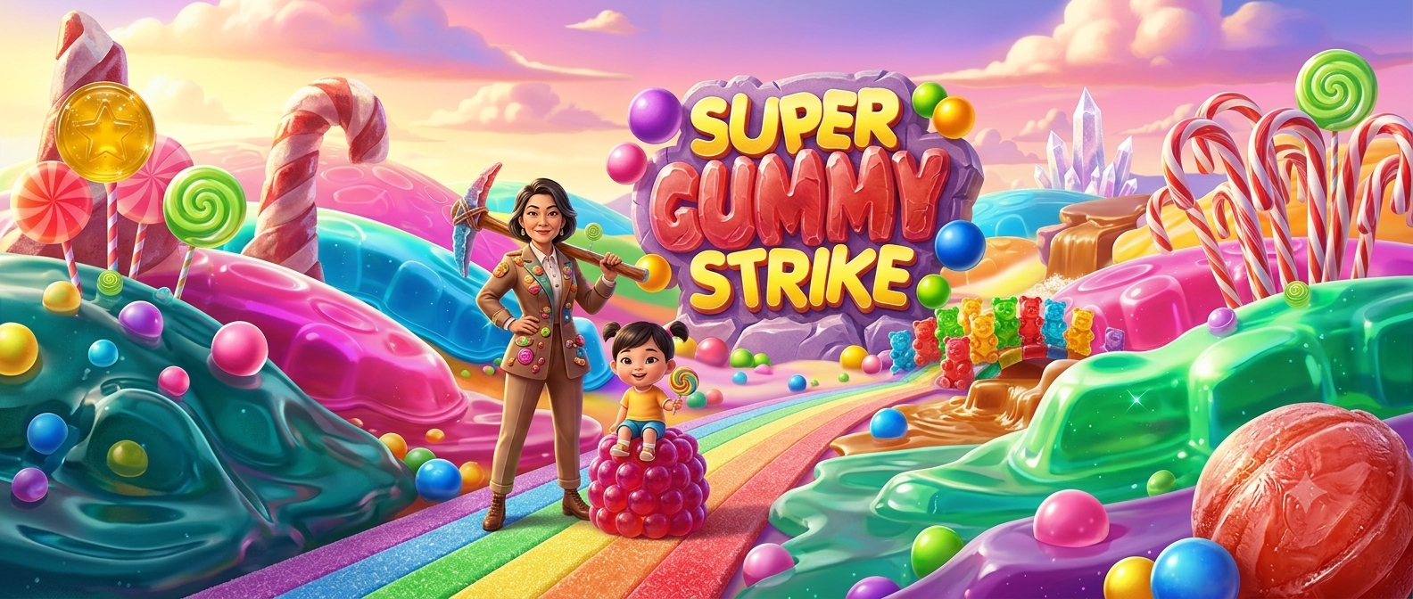 Super Gummy Strike: Ledakan Manis permen dari Pragmatic Play