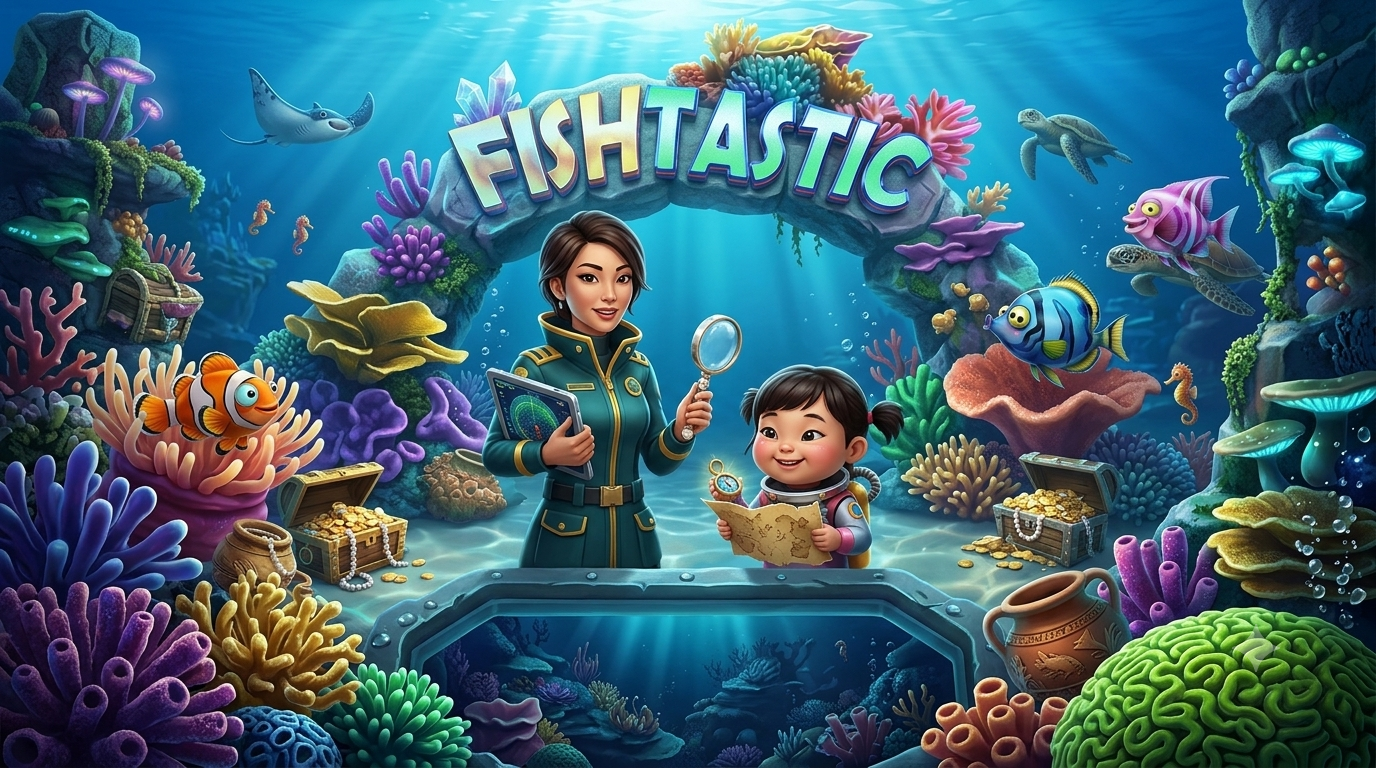Fishtastic: Slot Lautan Interaktif dan Diver Kolektor dari Red Tiger