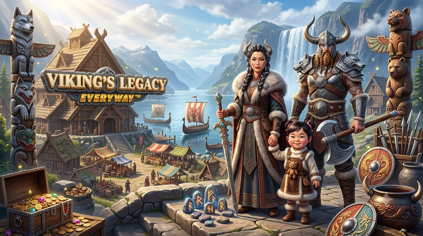 Viking’s Legacy Everways: Bertema Mitologi Nordik dari Red Tiger