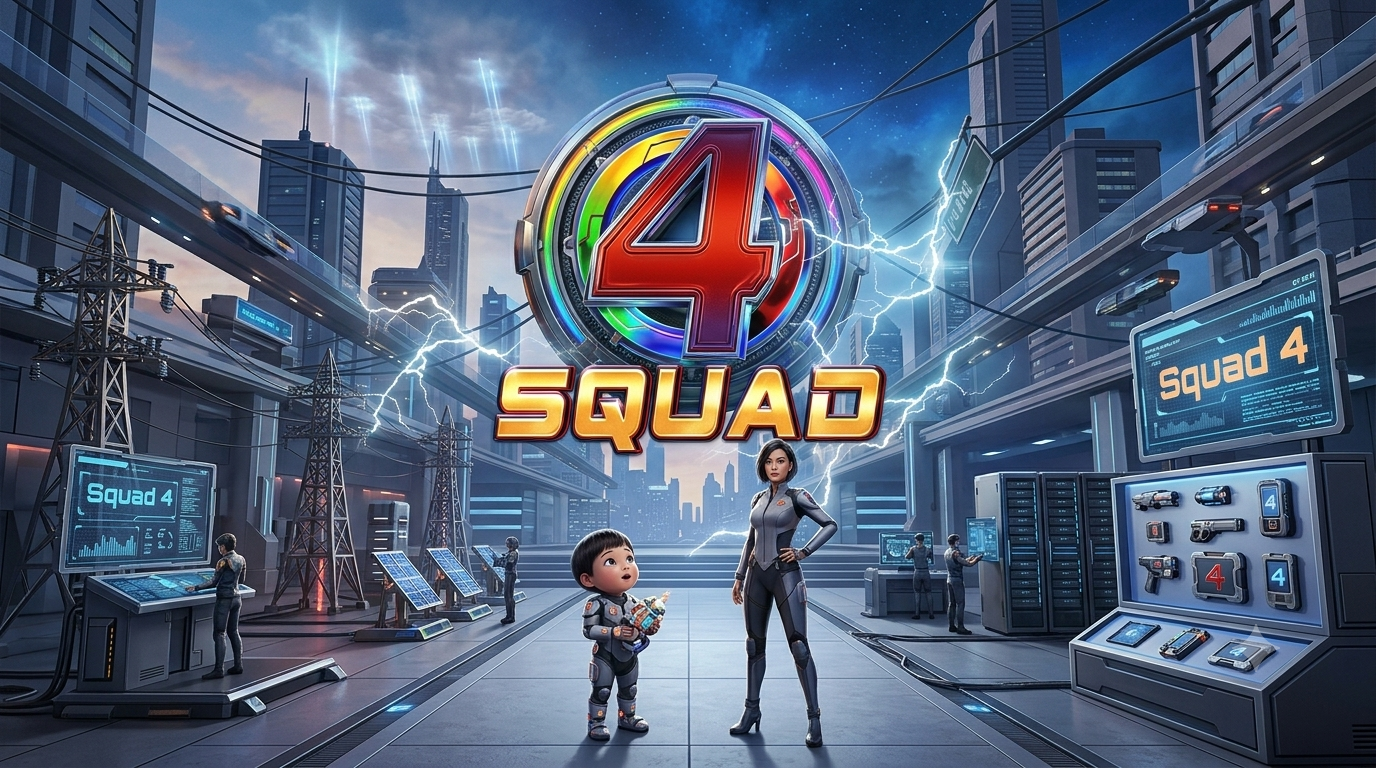 4Squad Slot Online Red Tiger: Aksi Superhero dengan Kekuatan