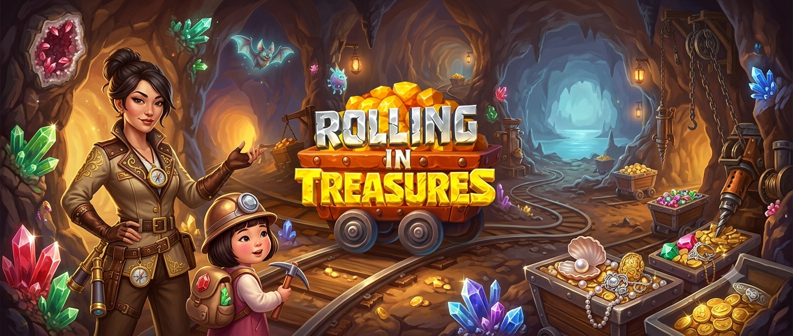 Rolling In Treasures: Bertema Harta Karun dari Pragmatic Play