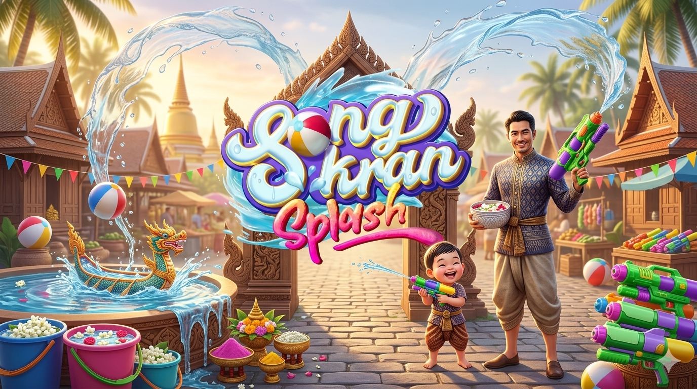 Songkran Splash: Keseruan Festival Air Thailand dalam PG Soft
