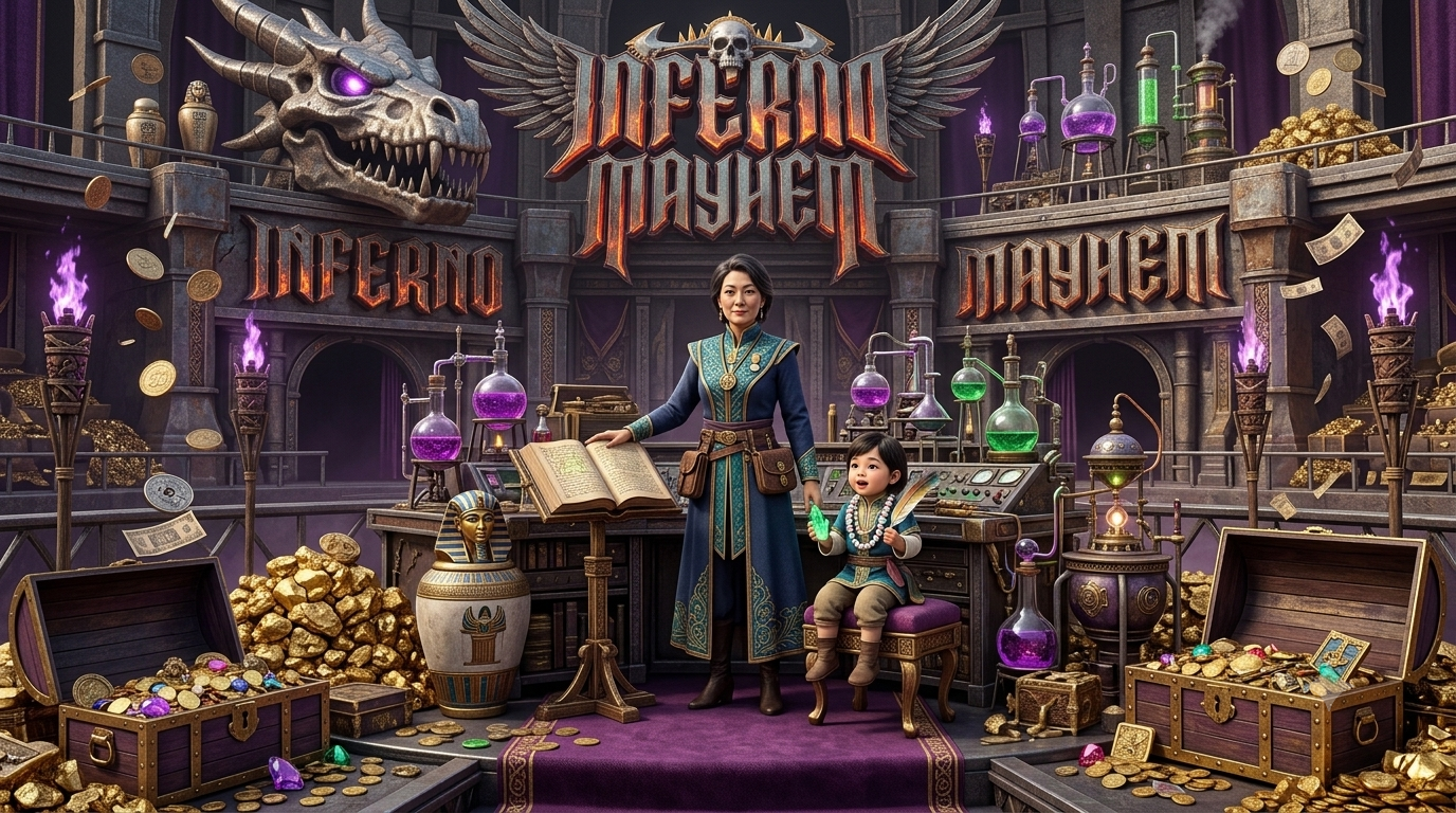 Inferno Mayhem: Slot Rock & Metal Penuh Bonus dari PG Soft