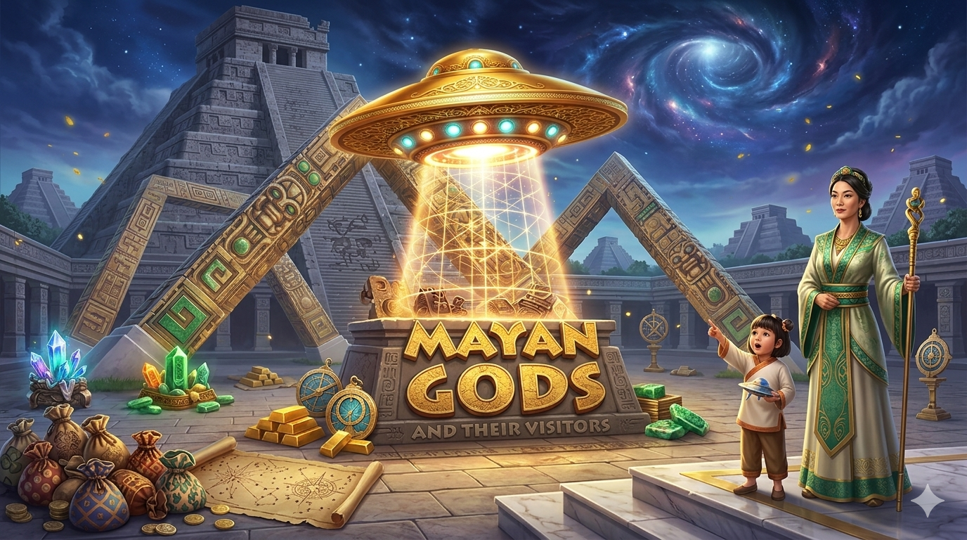Mayan Gods: Petualangan Peradaban Maya dan UFO di Red Tiger