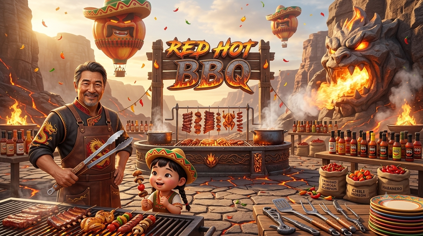Red Hot BBQ: Slot Online Pedas Bertema Barbekyu dari Red Tiger