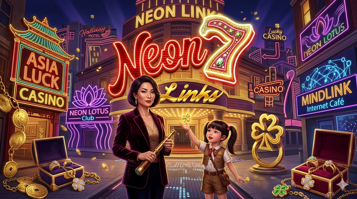 Neon Links: Slot Retro Vegas dan Sentuhan Neon dari Red Tiger