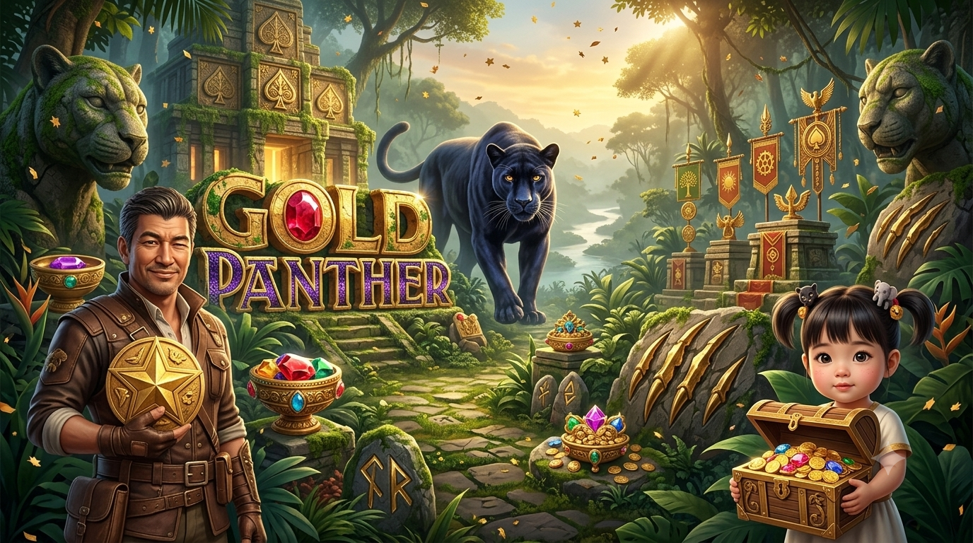 Gold Panther – Slot Online Hutan Eksotis dari Spadegaming