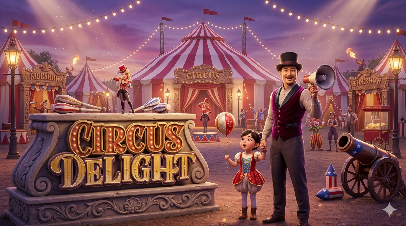 Circus Delight: Pesta Sirkus yang Menggembirakan dari PG Soft
