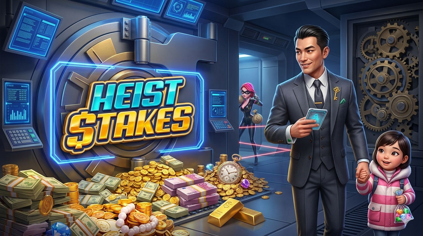 Heist Stakes: Misi Perampokan Berisiko Tinggi dari PG Soft