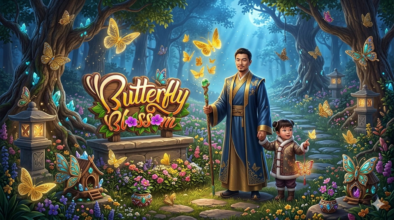 Butterfly Blossom: Keindahan Alam dan Transformasi di PG Soft