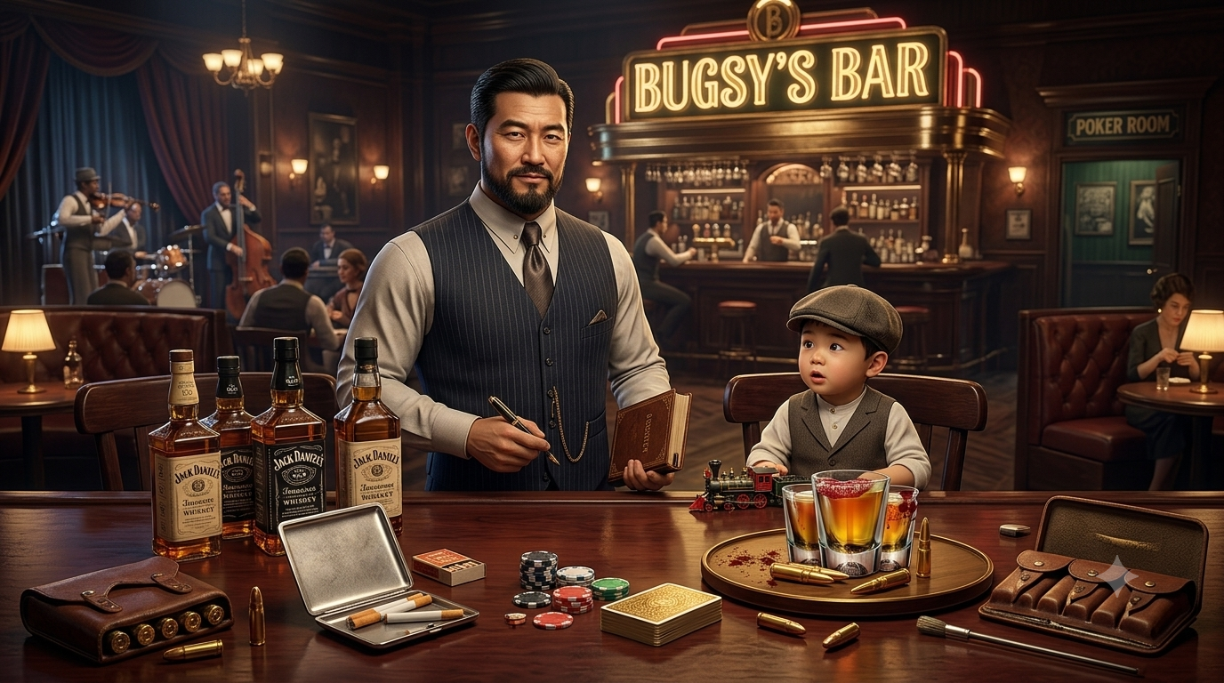 Bugsy’s Bar: Slot Online Gangster Prohibition dari Red Tiger