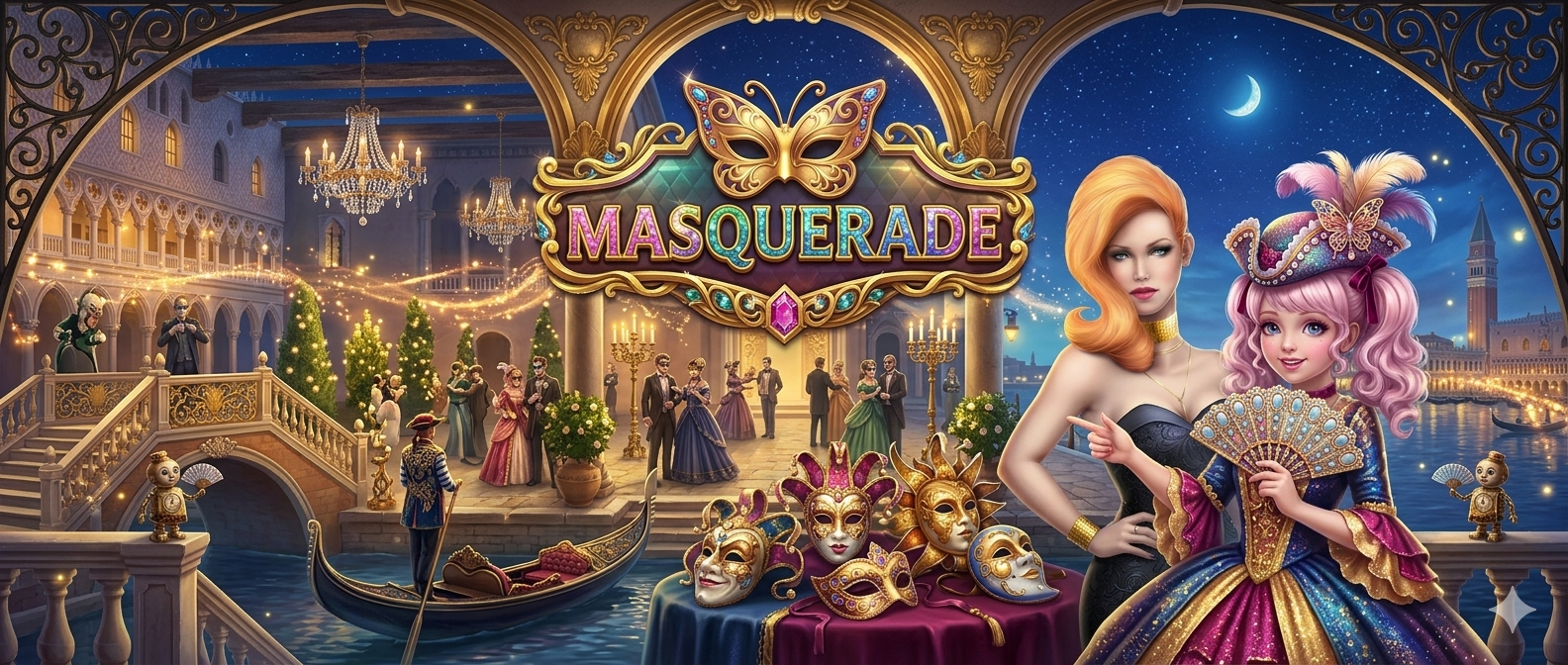 Game Slot Online Masquerade di Red Tiger