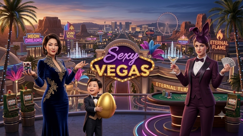 Sexy Vegas: Glamour Las Vegas Penuh Sensasi di Spadegaming