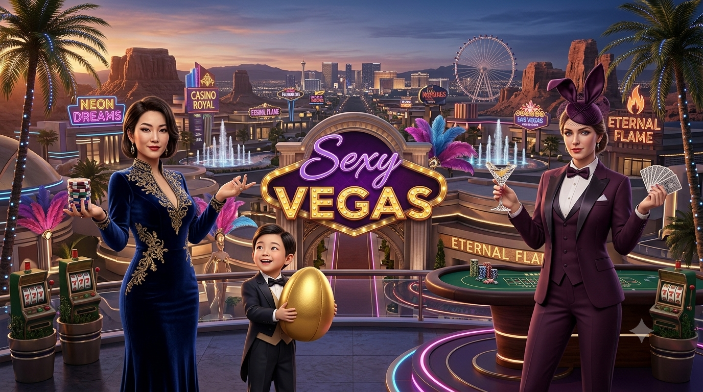 Sexy Vegas: Glamour Las Vegas Penuh Sensasi di Spadegaming