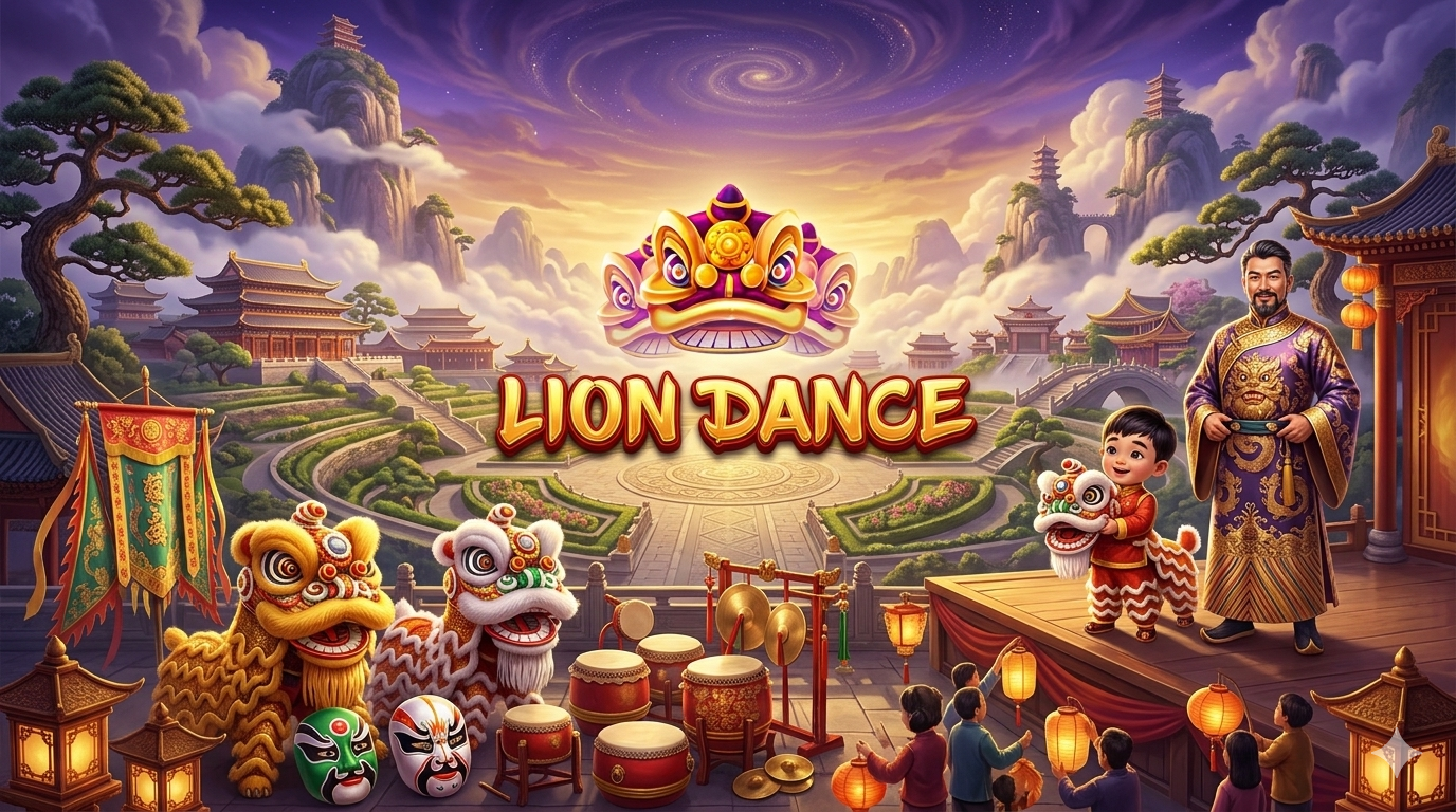 Game Slot Online Lion Dance di Red Tiger