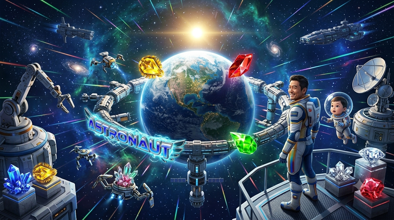 Astronaut: Slot Online Bertema Luar Angkasa dengan Red Tiger