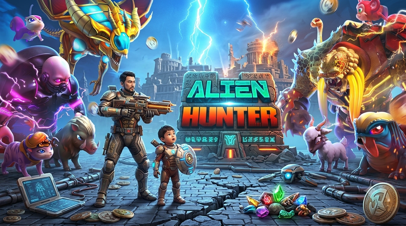 Alien Hunter: Berburu Alien dalam Arcade Futuristik Spadegaming