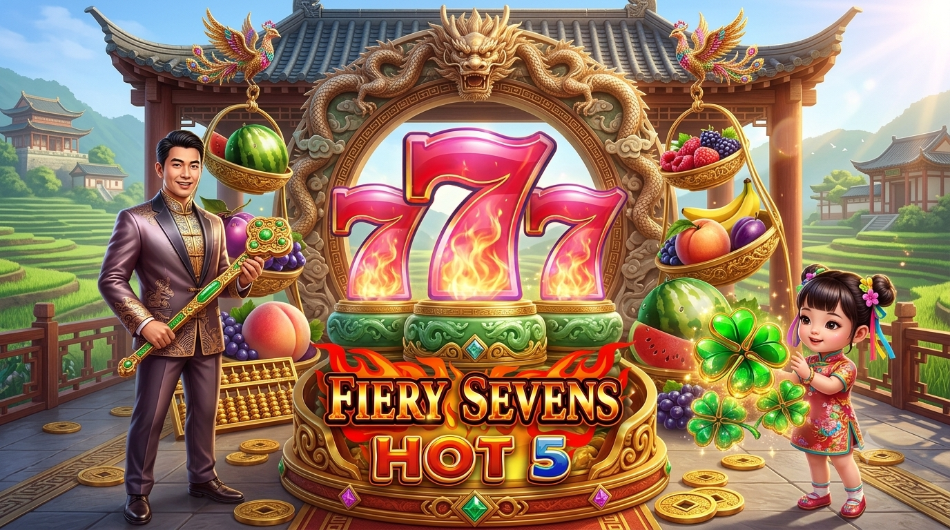 Fiery Sevens Hot 5: Slot Klasik Sentuhan Modern di Spadegaming