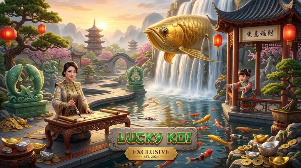 Lucky Koi Exclusive: Keberuntungan Ikan Koi di Slot Spadegaming