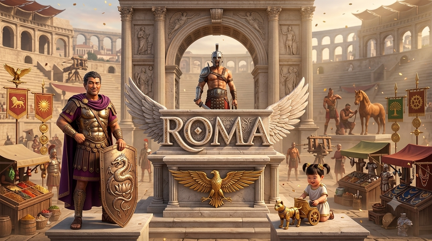 Pertarungan Gladiator di Arena: Roma Slot Online Spadegaming