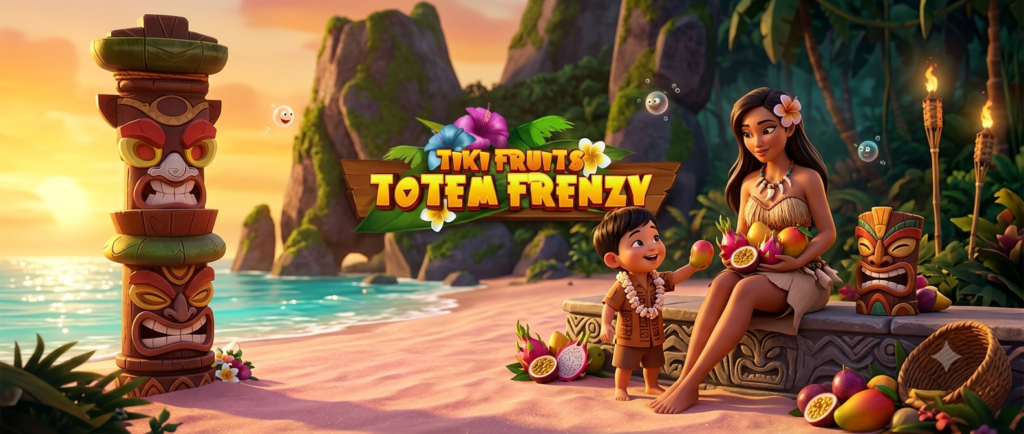 Tiki Fruits: Totem Frenzy – Sensasi Tropis Penuh Buah di Red Tiger