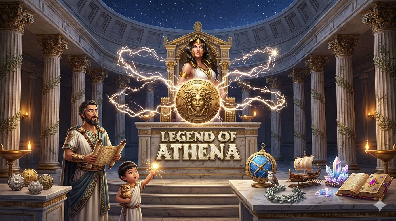 Game Slot Online Legend of Athena di Red Tiger