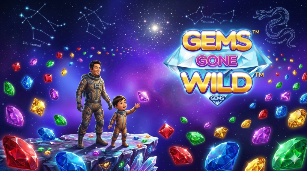Game Slot Online Gems Gone Wild di Red Tiger