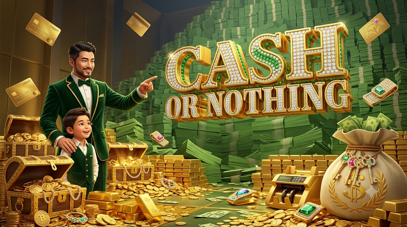 Cash Or Nothing: Slot Online Bertema Uang dengan Red Tiger