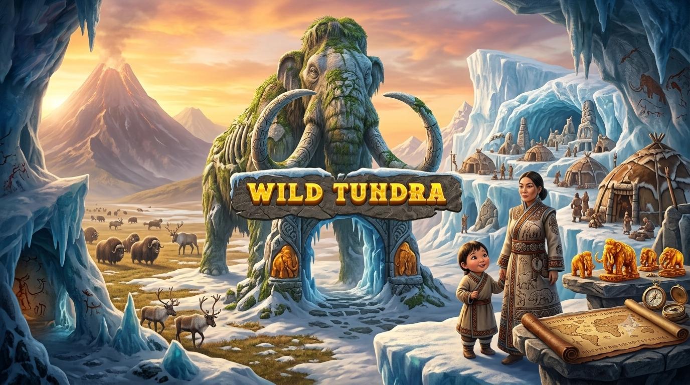 Wild Tundra Slot Online Red Tiger: Mammoth Emas Di Zaman Es
