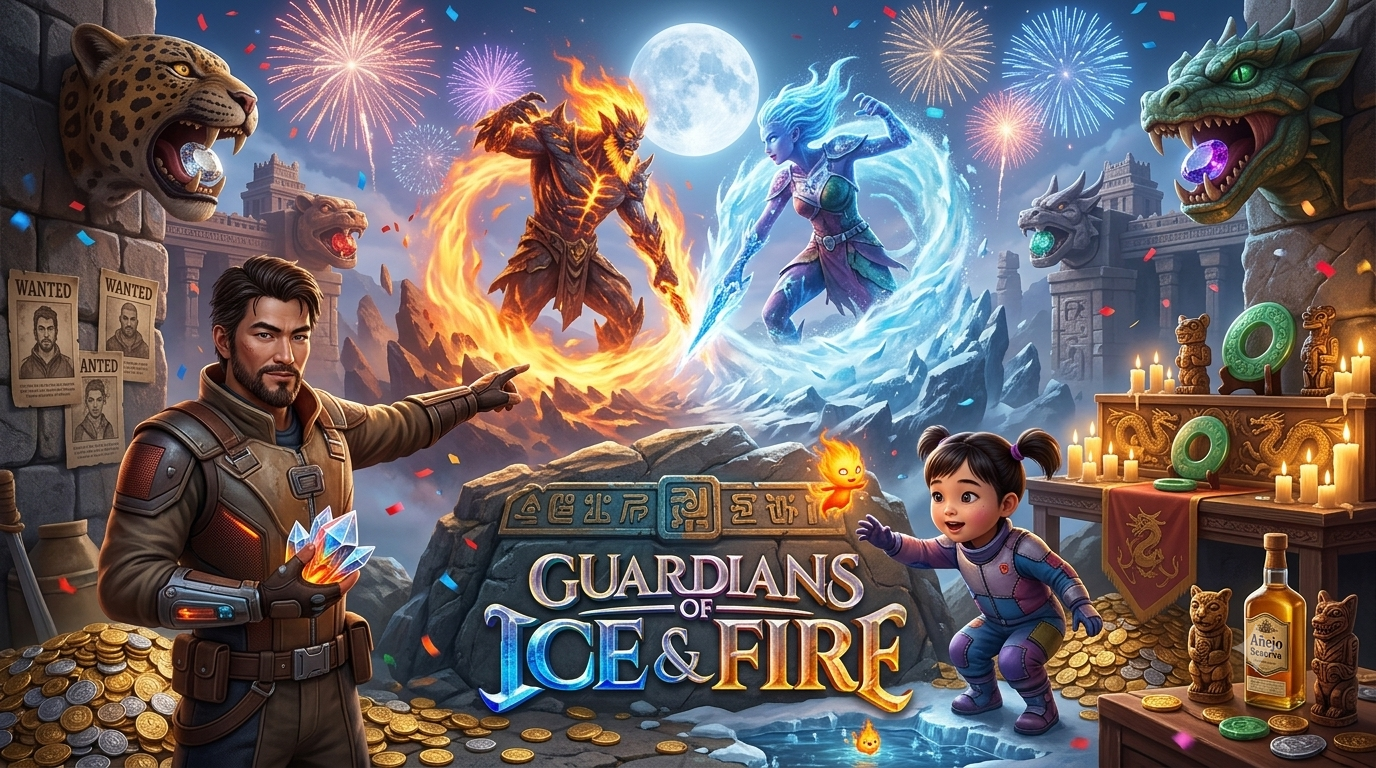 Guardians Of Ice & Fire PG Soft: Pertarungan Elemen