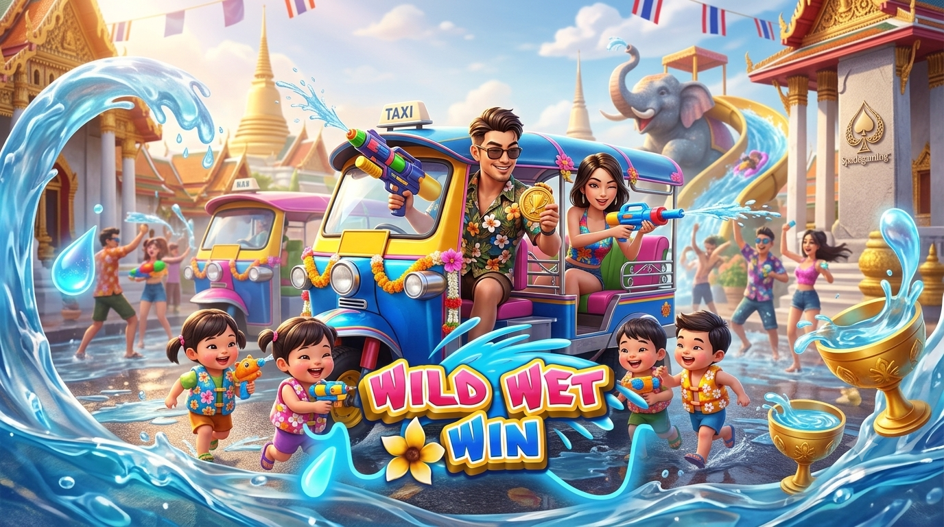 Perayaan Pesta Air: Wild Wet Win Slot Online Spadegaming