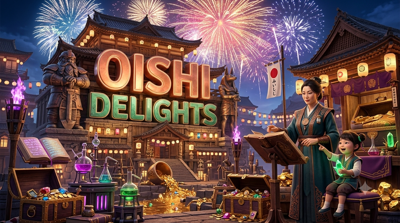 Oishi Delights: Festival Kuliner Jepang yang Meriah dari PG Soft