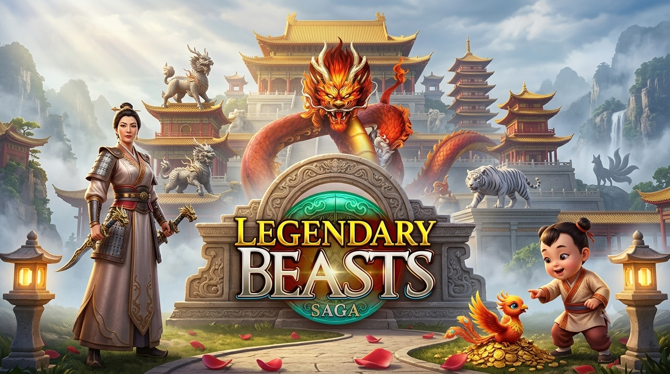 Legendary Beasts Saga: Kekuatan Hewan Mitos di Spadegaming