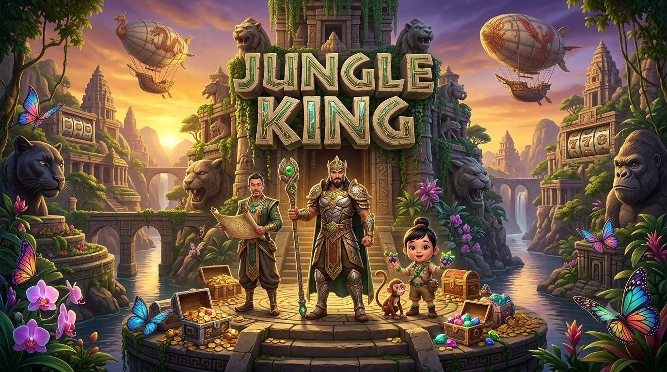 Jungle King: Slot Petualangan Raja Hutan dari Spadegaming