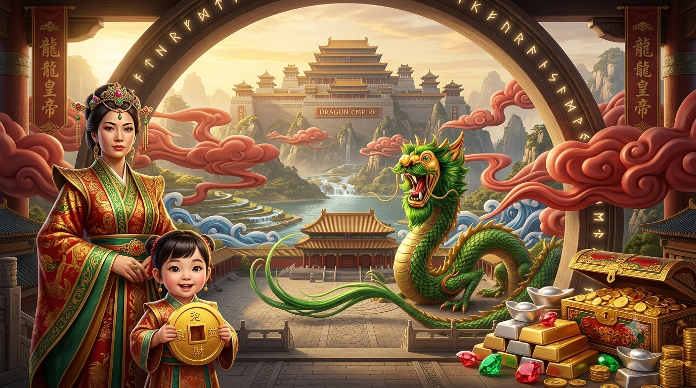 Dragon Empire: Kekaisaran Naga di Slot Online Spadegaming