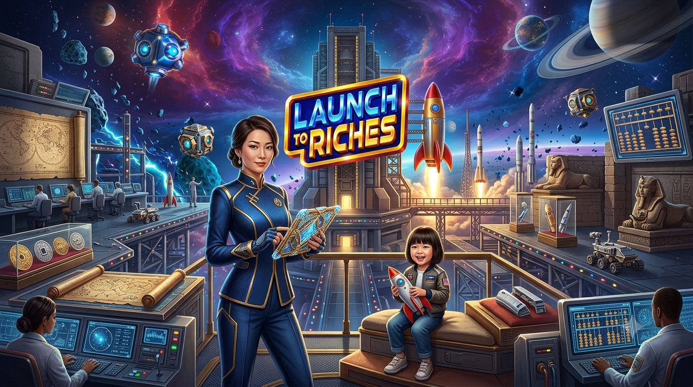 Launch to Riches: Bertema Luar Angkasa dari Pragmatic Play