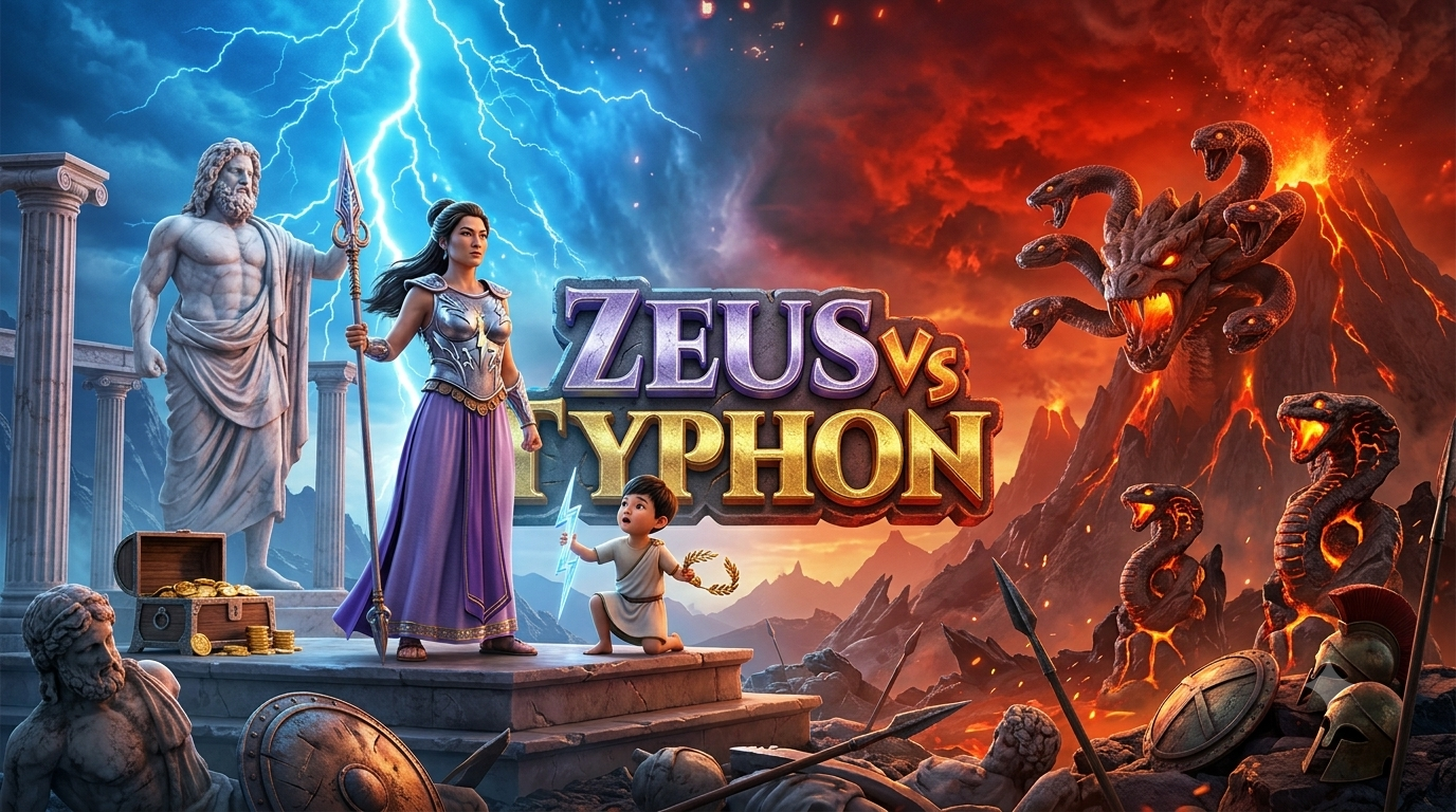 Zeus vs Typhon: Pertarungan Epik Dewa-Dewa dari Pragmatic Play