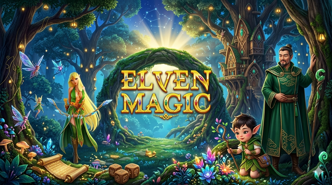 Elven Magic: Slot Online Fantasi Penuh Keajaiban dari Red Tiger