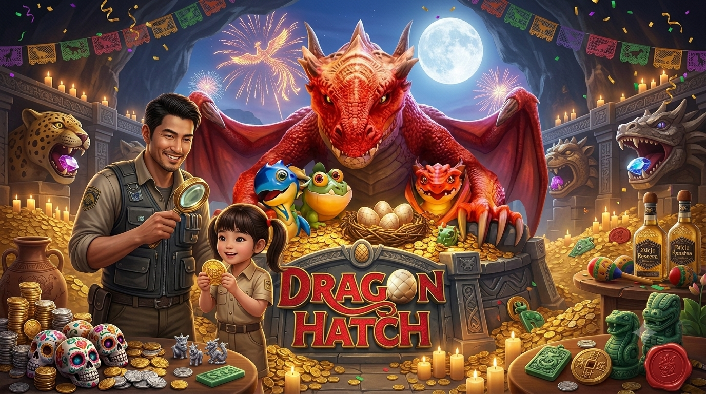 Dragon Hatch PG Soft: Kekuatan Naga dengan Harta Karun