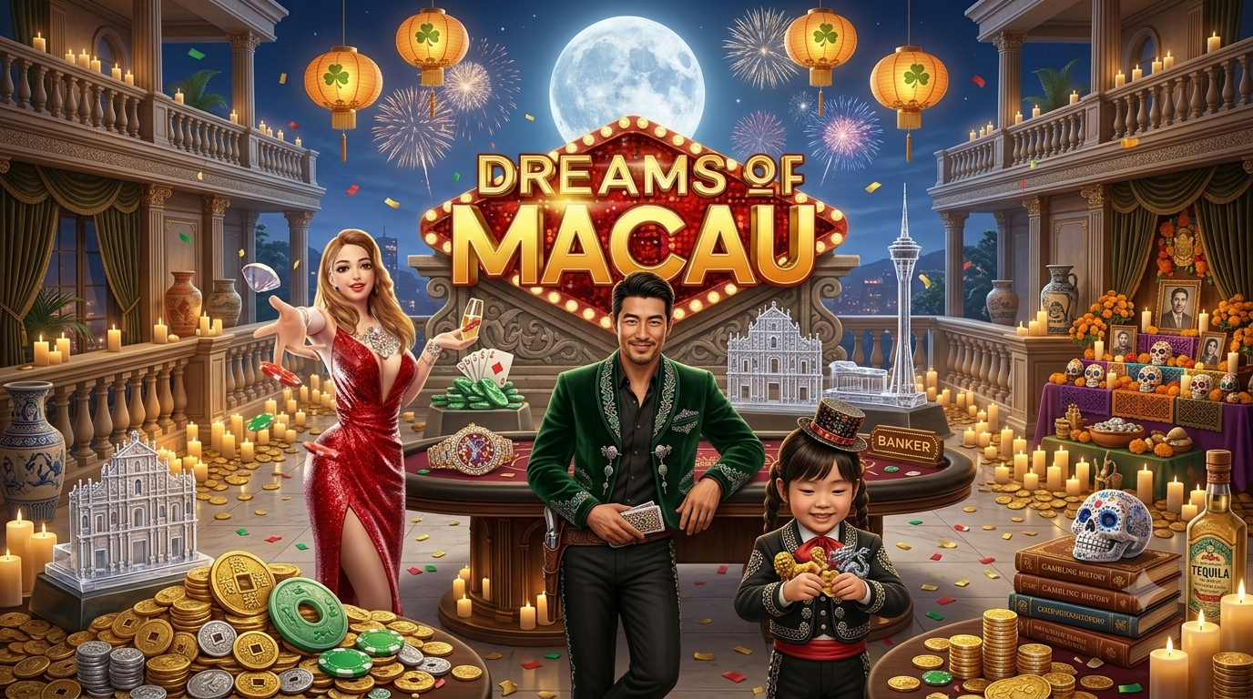 Dreams Of Macau PG Soft: Kemewahan Kota Kasino
