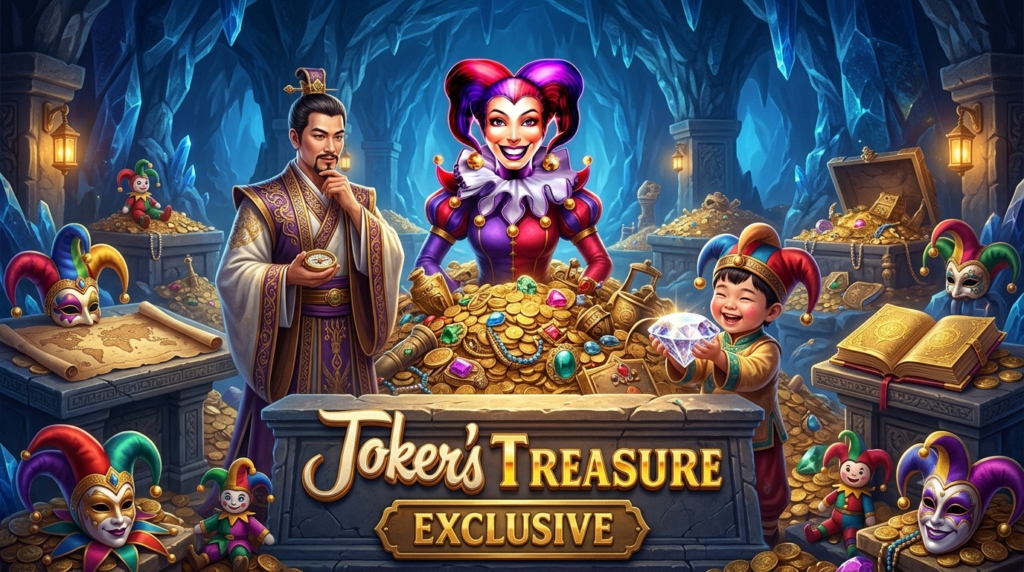 Joker’s Treasure Exclusive: Klasik dan Jackpot di Spadegaming