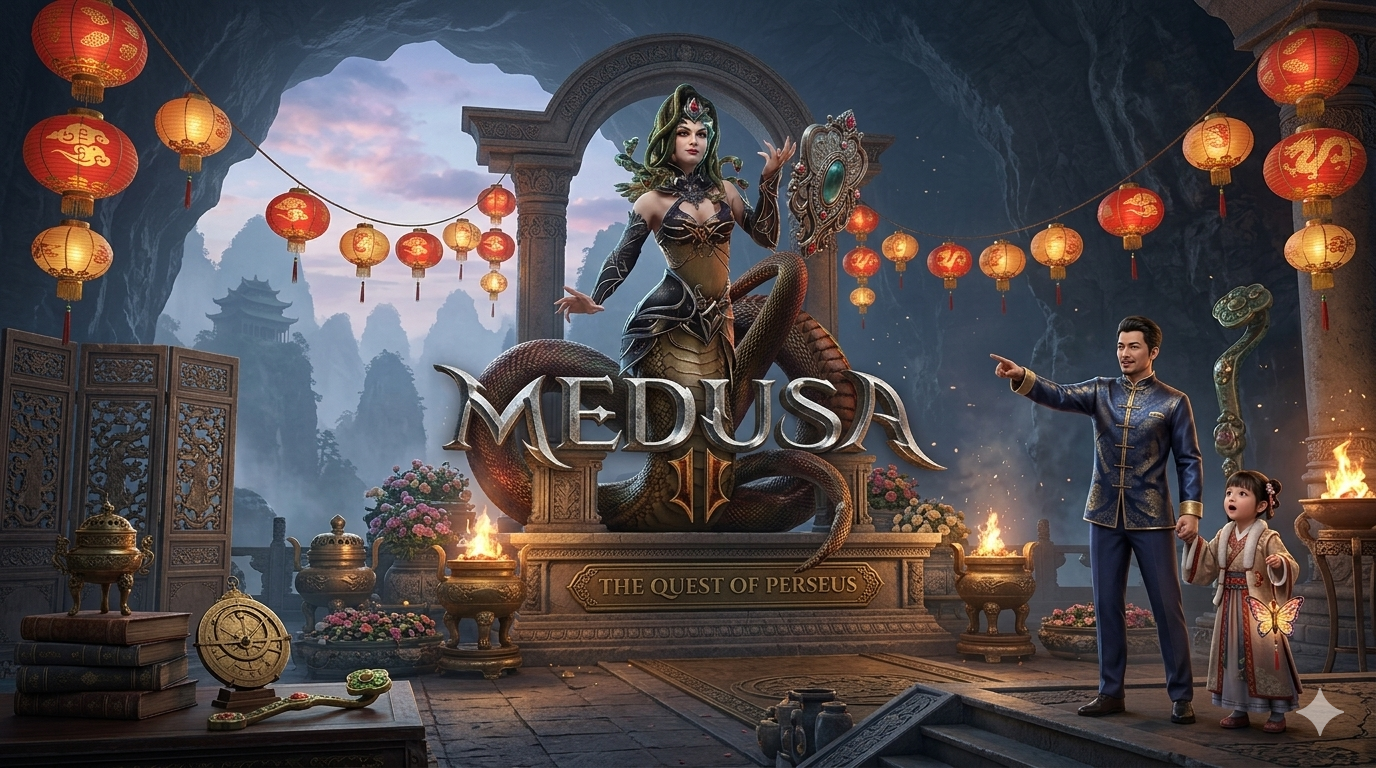 Medusa 2: Kutukan Gorgon menjadi batu dalam PG Soft