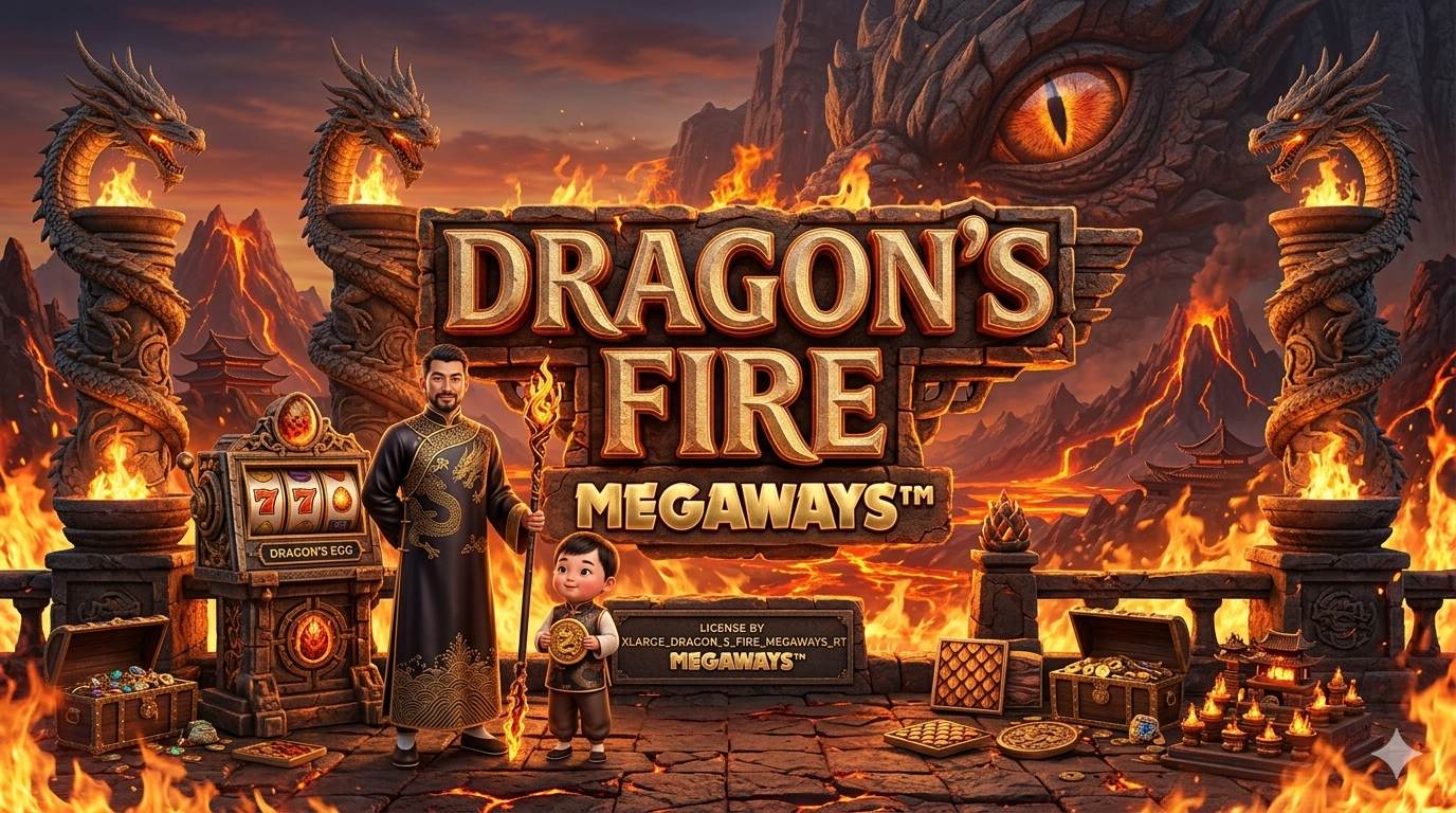 Dragon’s Fire Megaways: Slot Online Bertema Naga dari Red Tiger