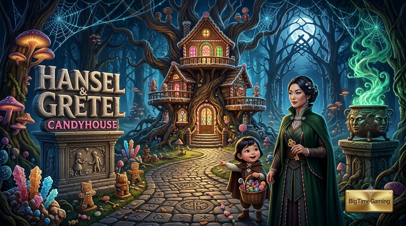 Negeri Permen: Hansel & Gretel Candyhouse Slot di Red Tiger