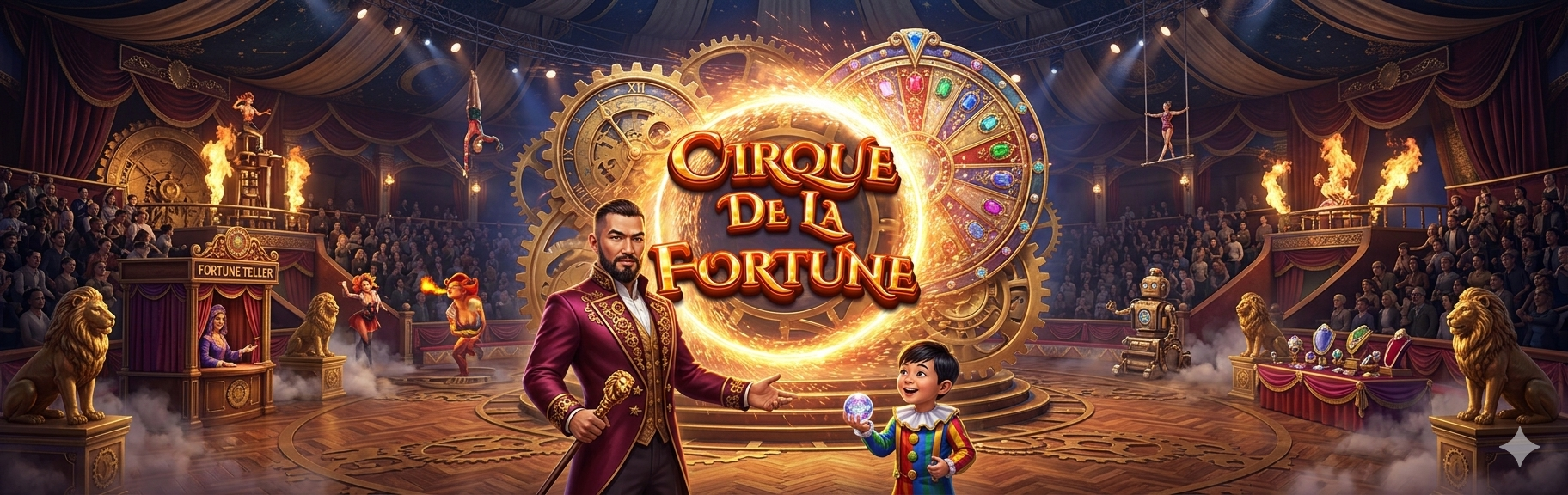 Cirque De La Fortune: Sirkus Penuh Keajaiban dari Red Tiger