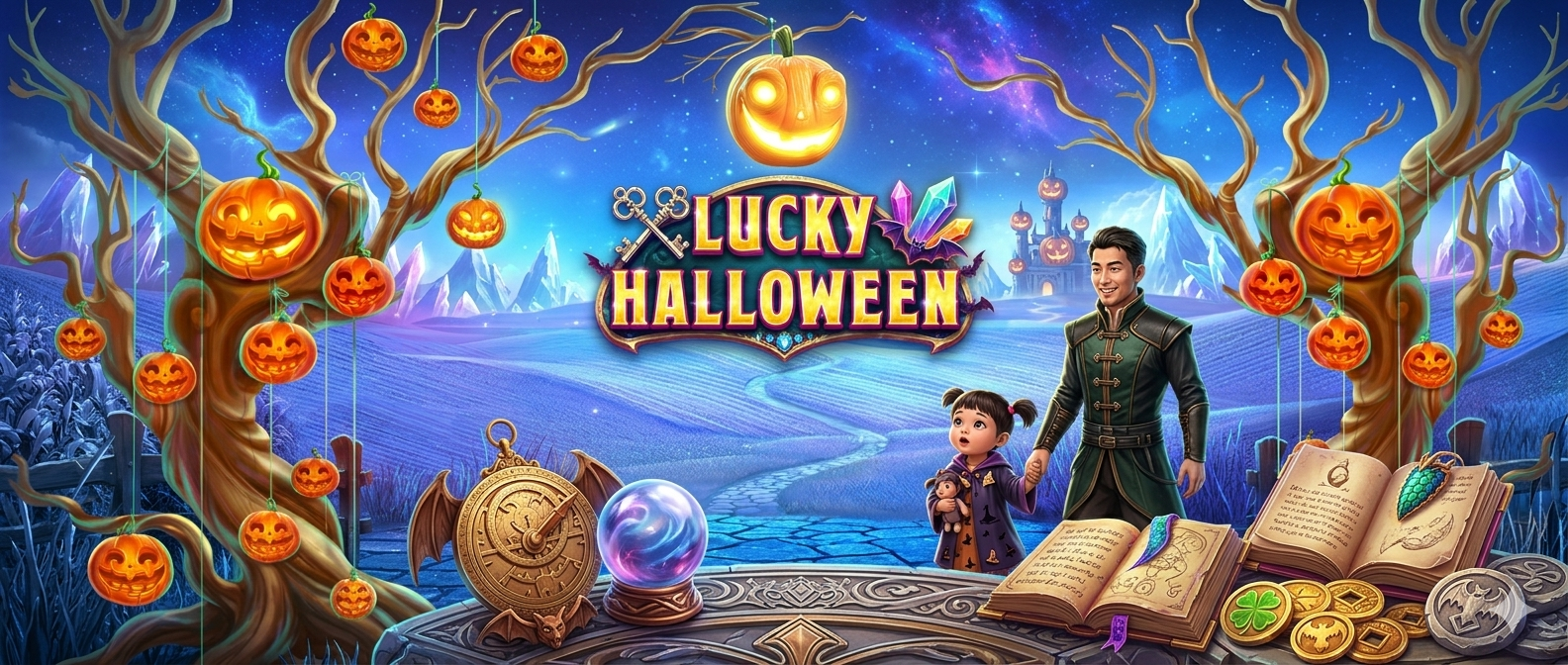 Game Slot Online Lucky Halloween di Red Tiger