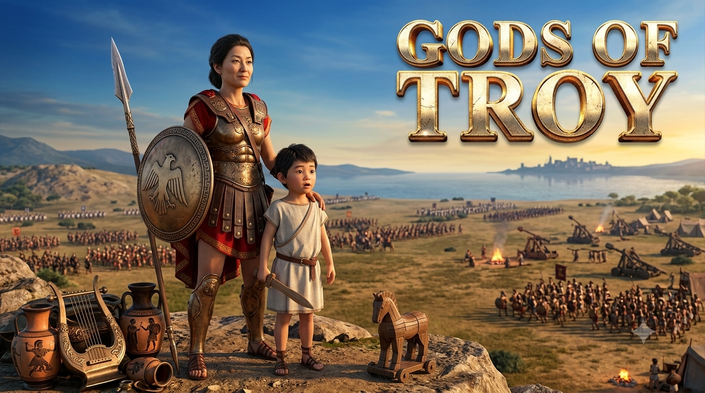 Gods of Troy: Slot Online Bertema Mitologi Yunani dari Red Tiger