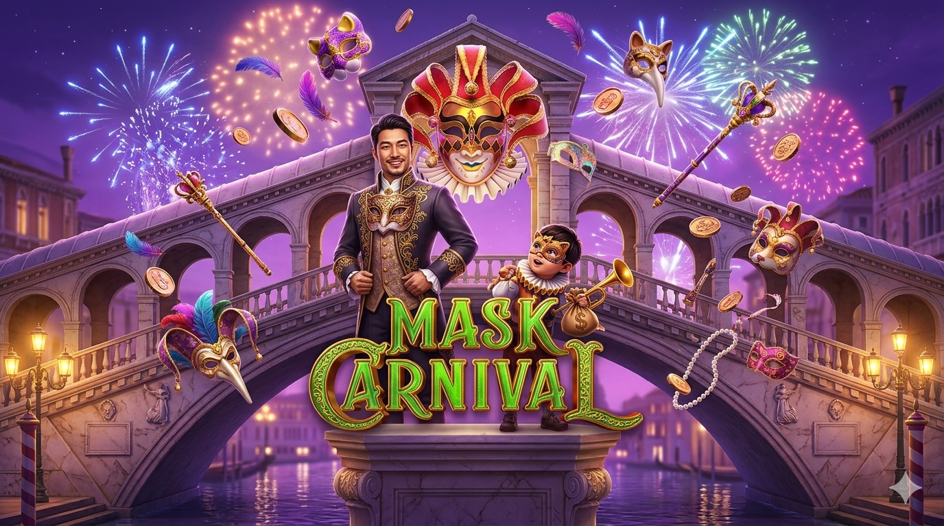 Mask Carnival PG Soft: Slot Sensasi Karnaval Venesia