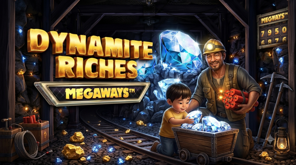 Dynamite Riches Megaways: Slot Online Bertema Tambang Emas