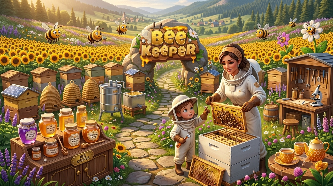 Bee Keeper: Bertema Peternakan Lebah dari Pragmatic Play